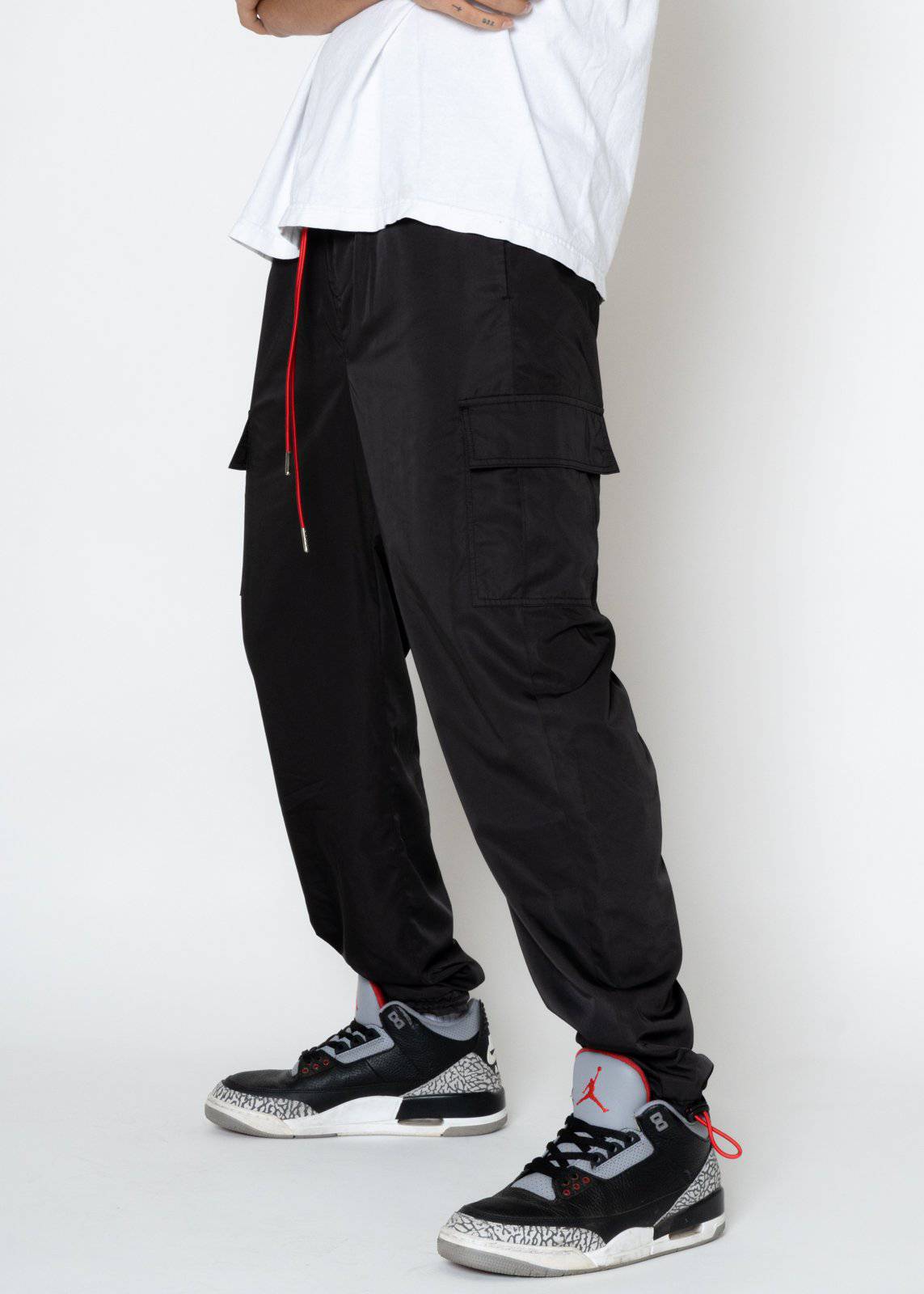 Blank State Men's 3 Stopper Swishy Cargo Pants-3